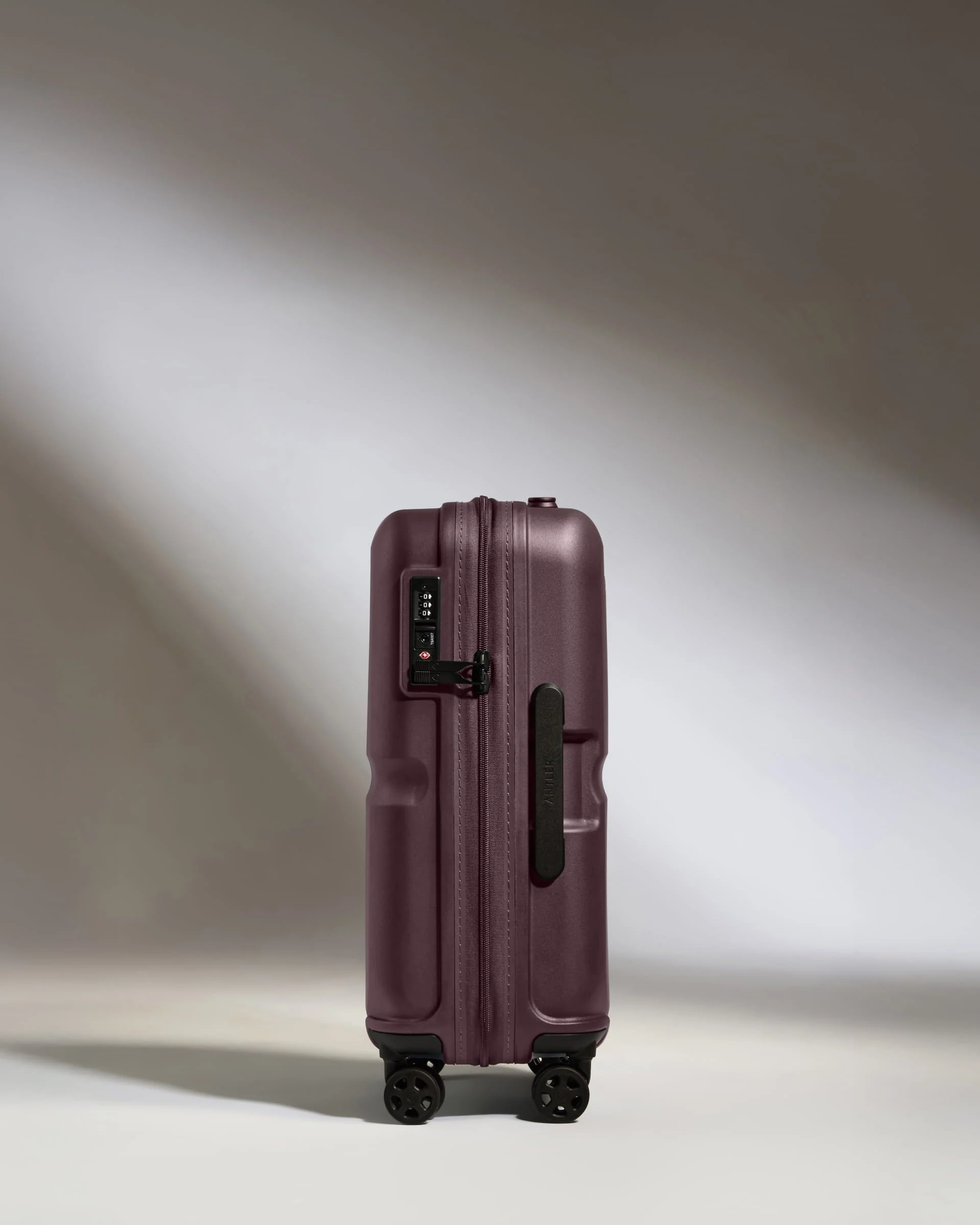 Cabin Suitcase in Lagoon Purple - Single Stripe - Image 3