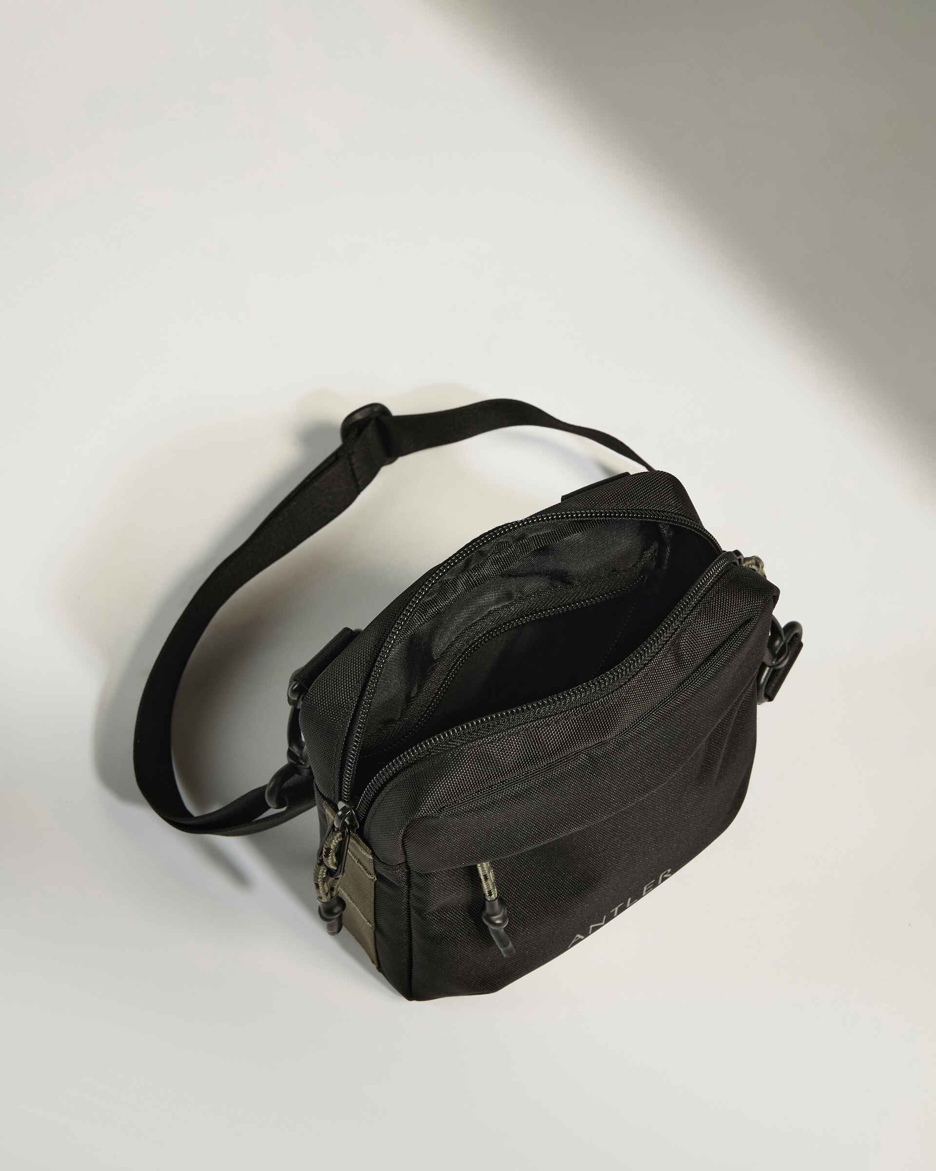Discovery Crossbody Bag in Carbon Black - Image 3