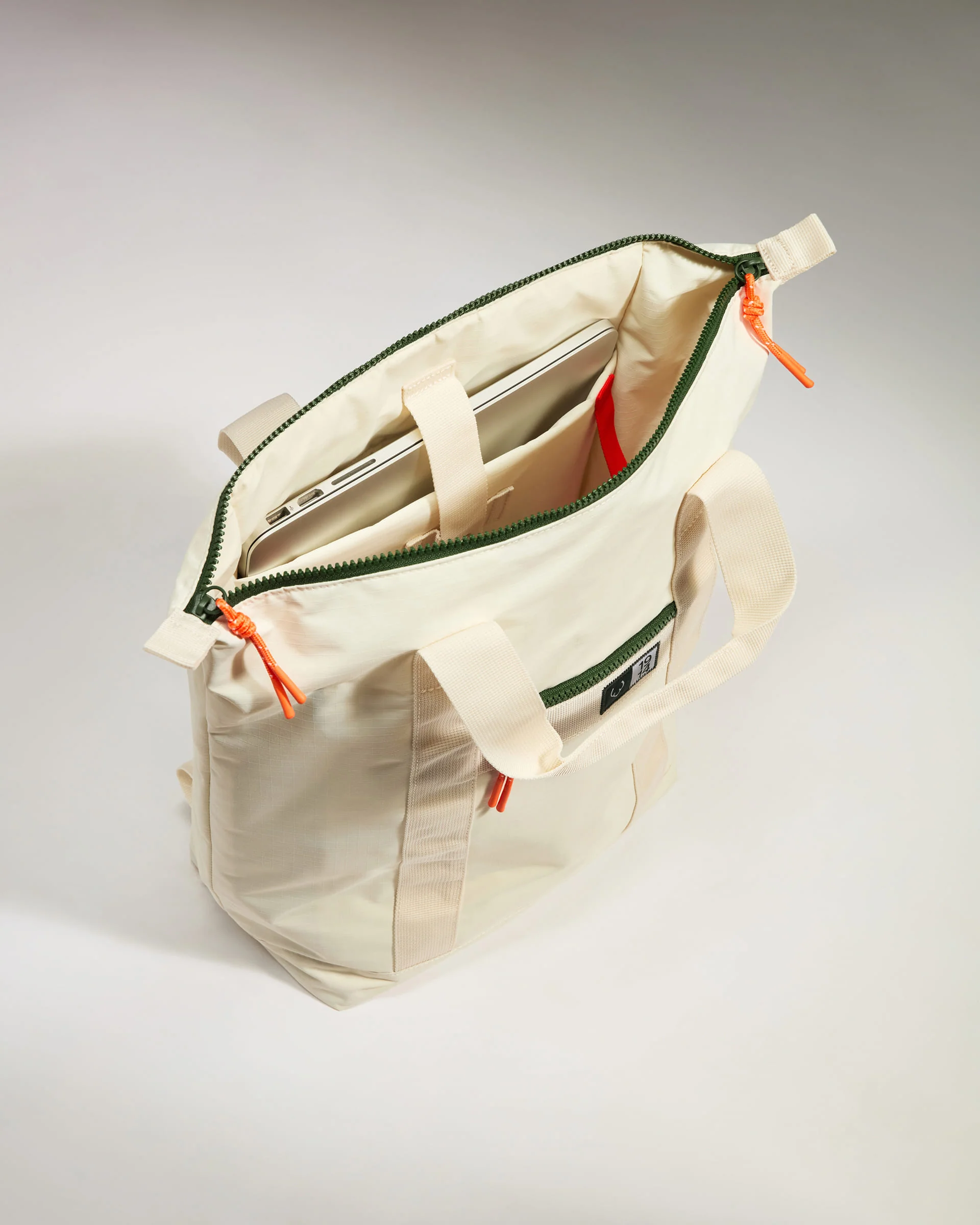Essential 2-in-1 Tote Backpack in Stone - Image 4