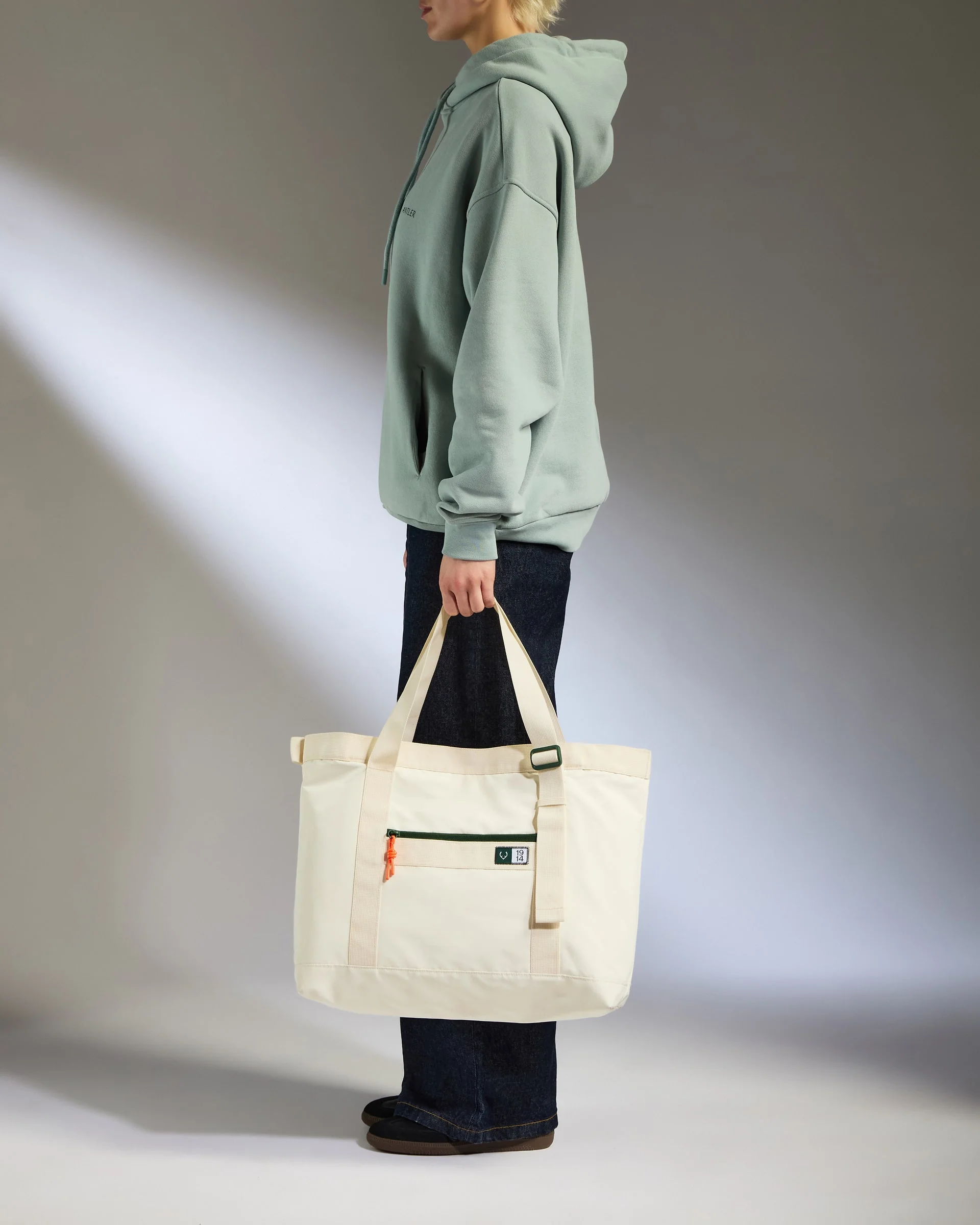 Essential Tote Bag in Stone - Image 3
