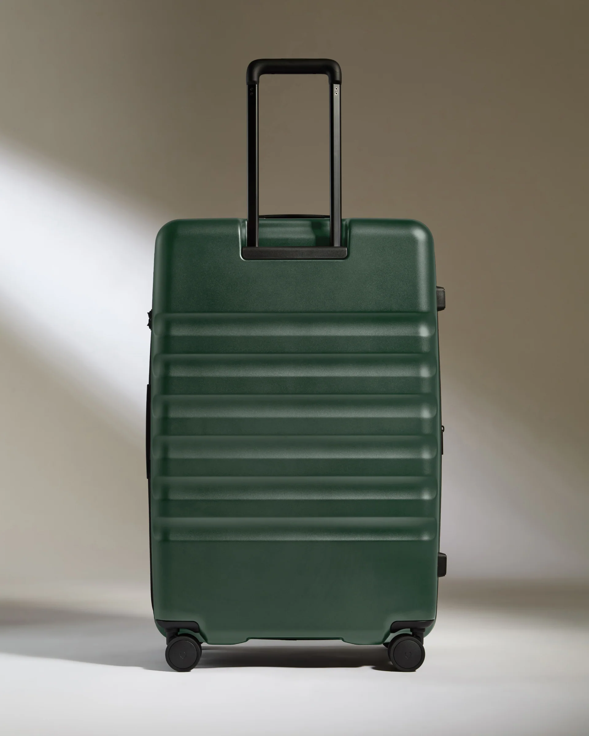 Large Suitcase in Antler Green - Icon Stripe - Image 6