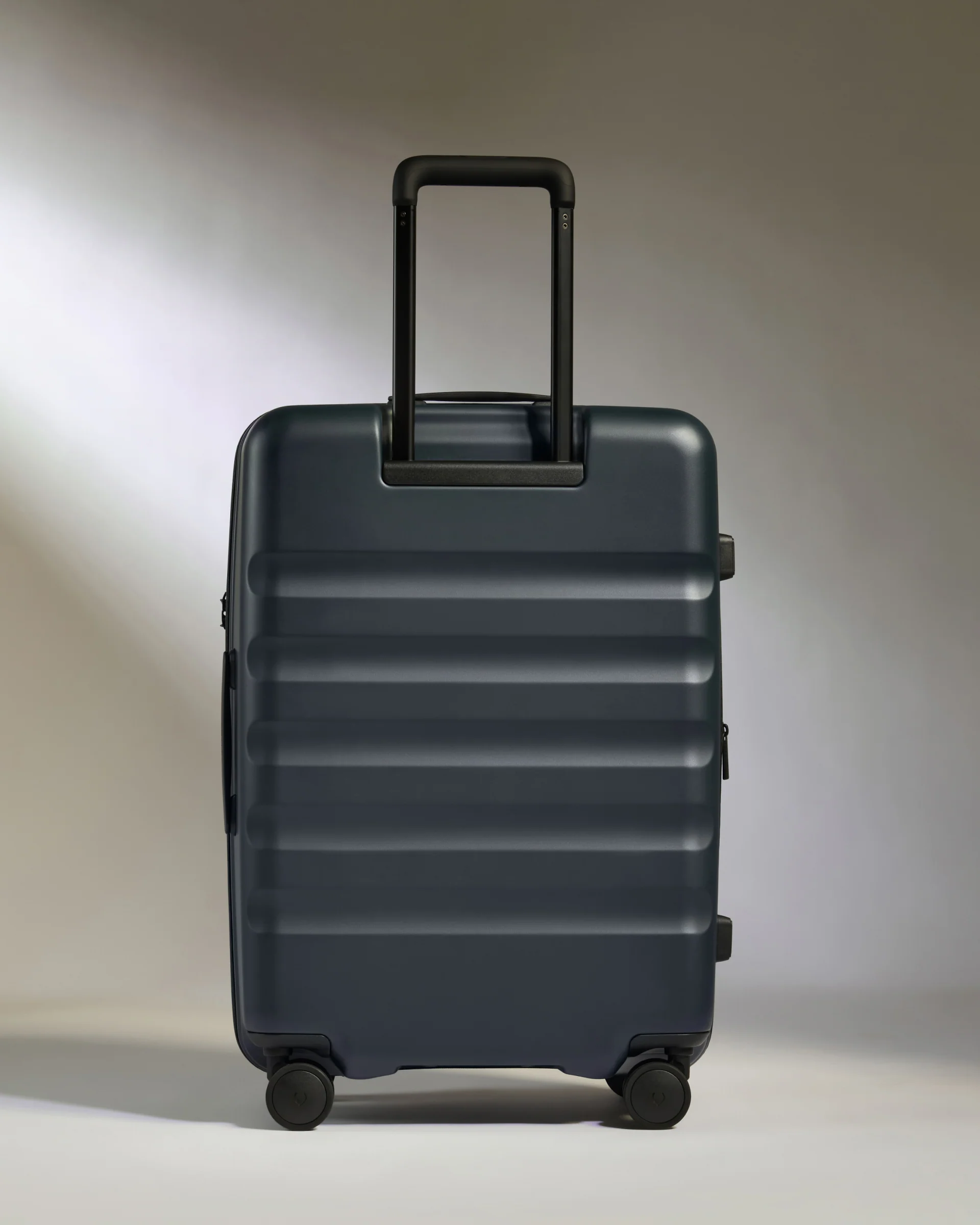 Medium Suitcase in Indigo Blue - Icon Stripe - Image 6