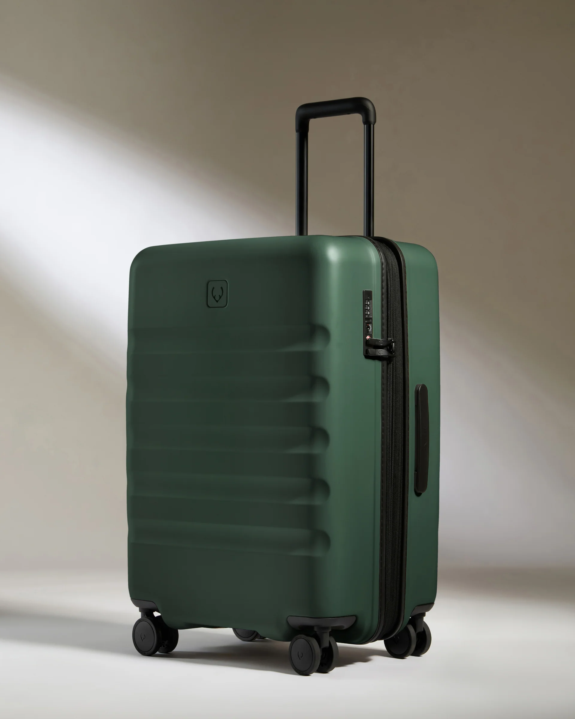 Suitcase Set in Antler Green - Icon Stripe - Image 3