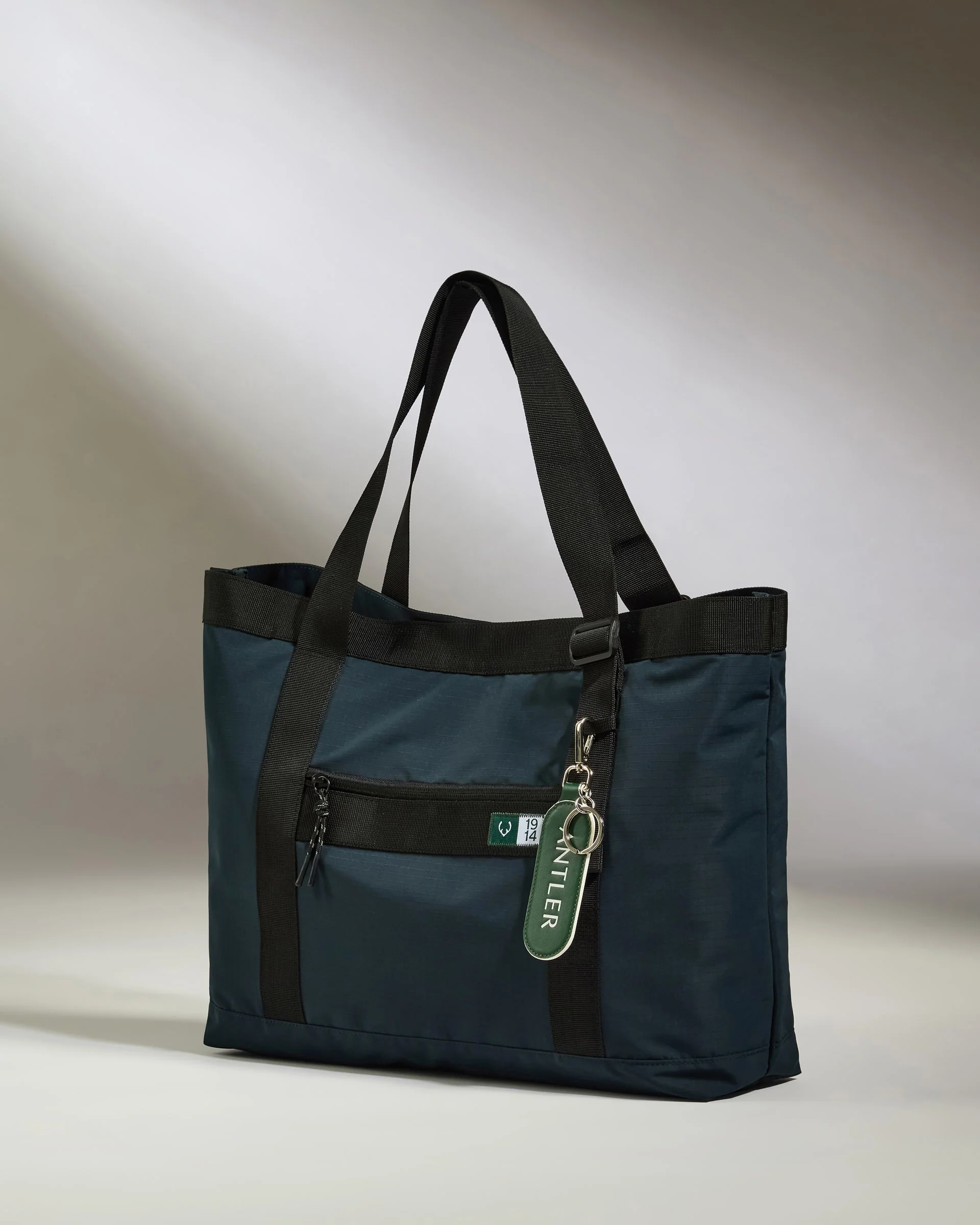 Leather Keyring in Antler Green - Summer Capsule - Image 3