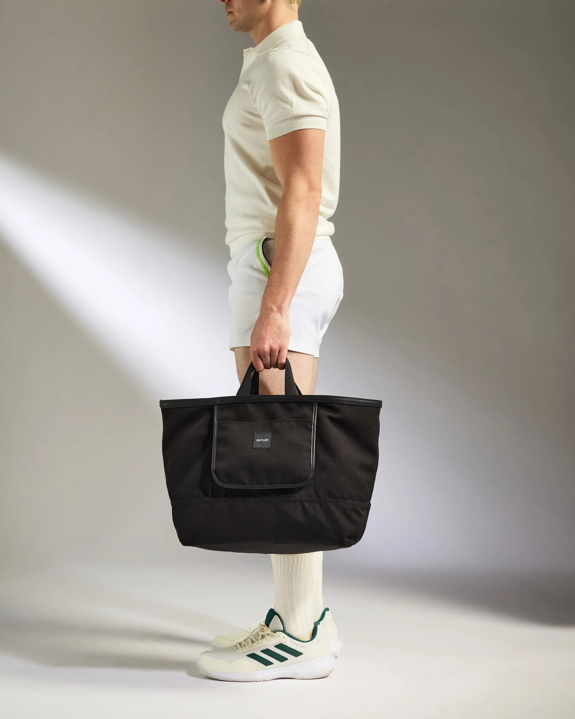 Reversible Tote Bag in Cream/Black - Summer Capsule - Image 3