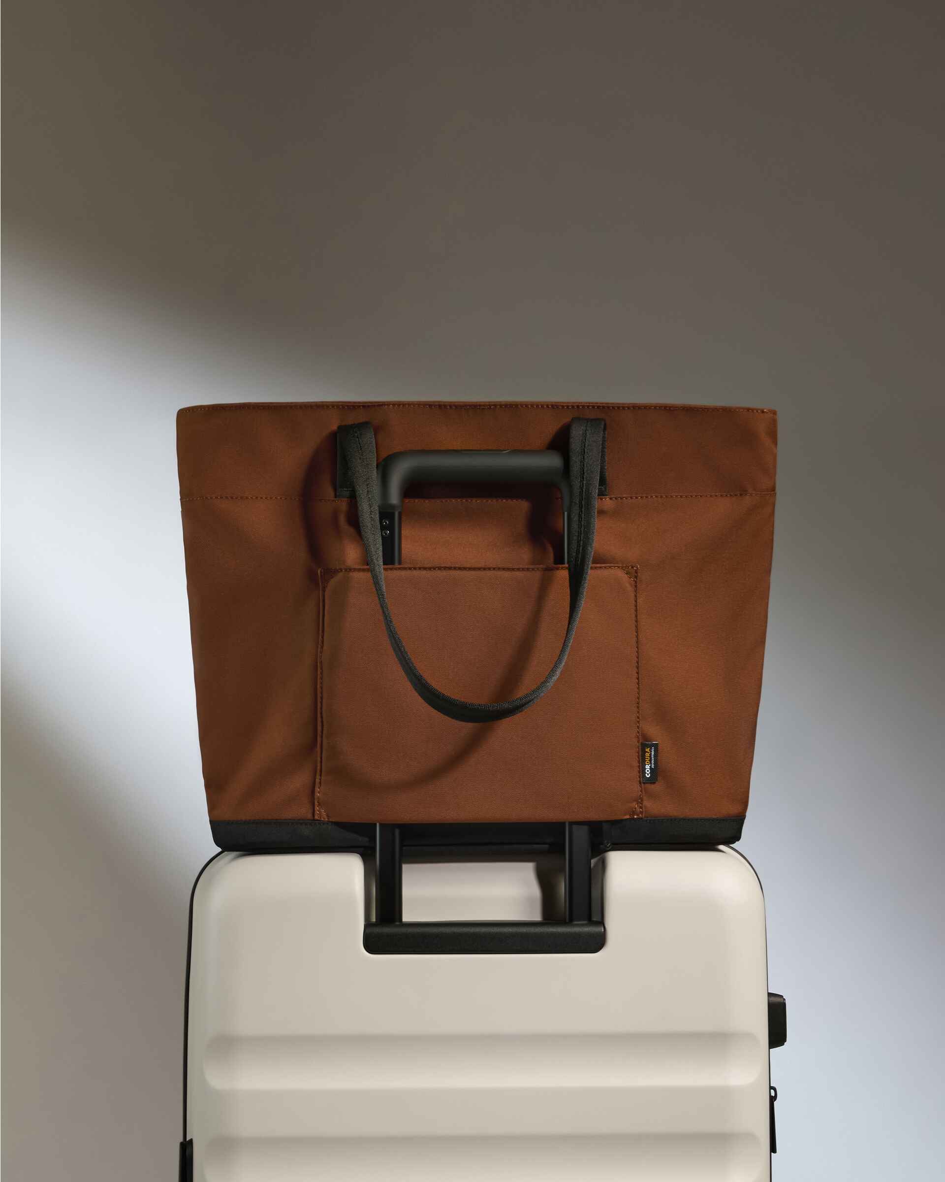 Urban Core Tote Bag in Clay Brown - Image 6