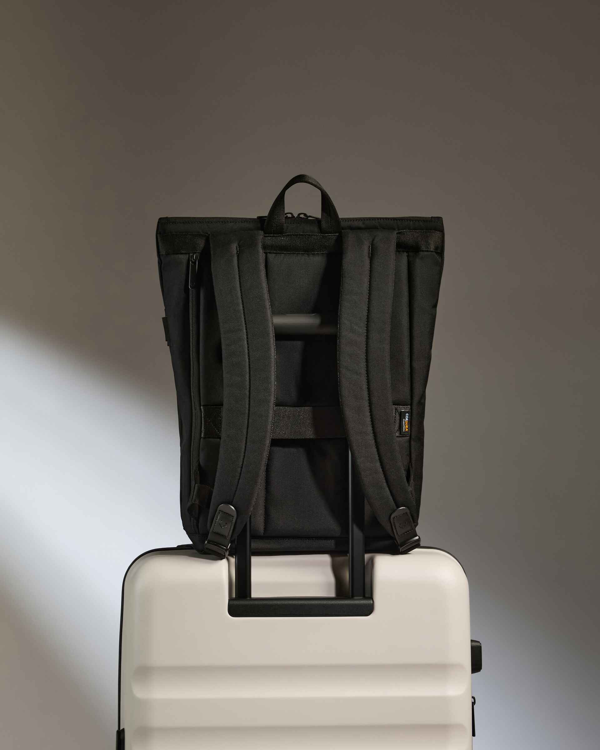 Urban Core Zip Top Backpack in Black - Image 6